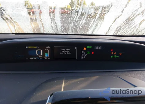 2017 Toyota Prius Prime Advanced z USA, uszkodzony, nr VIN JTDKARFP4H3029011